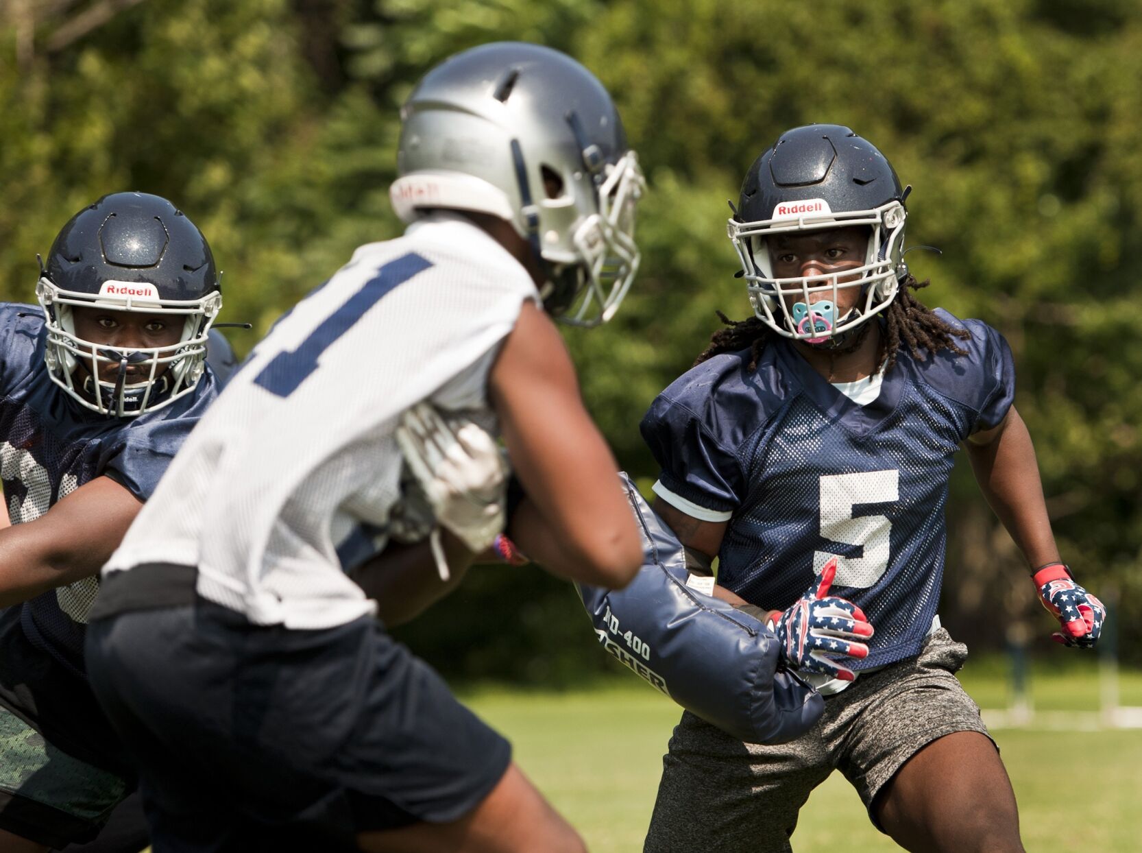East Forsyth football first day